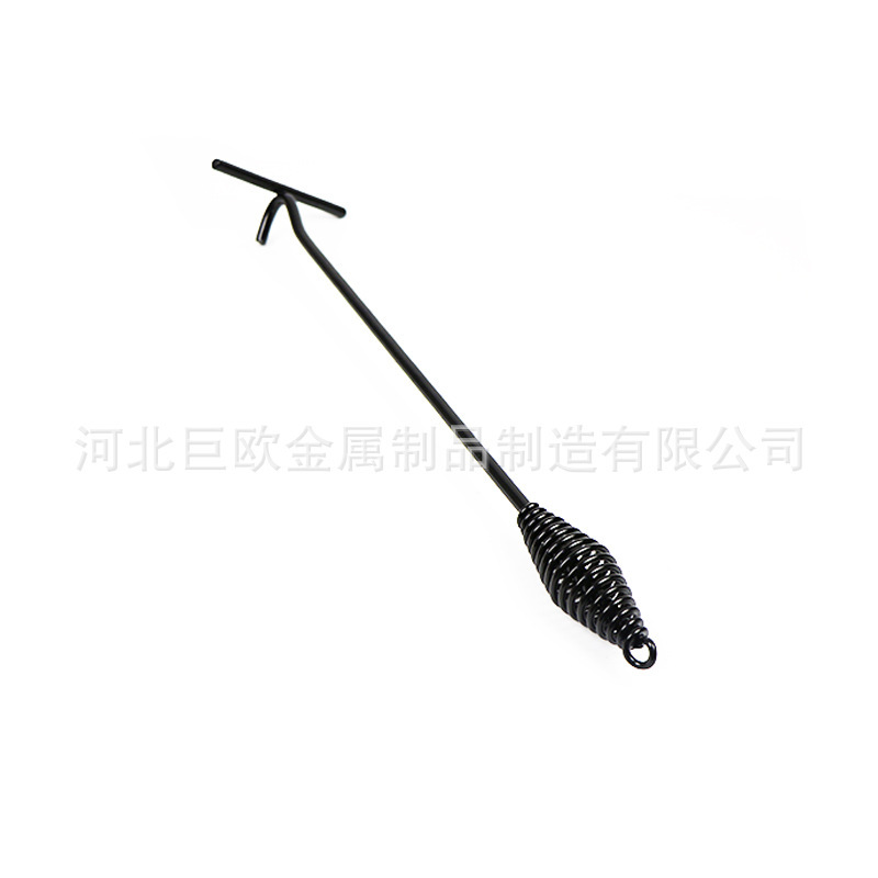 起蓋器工具提鍋拎手炭火鉤子荷蘭鍋野營鍋配件廚房用具手鉤彈簧柄