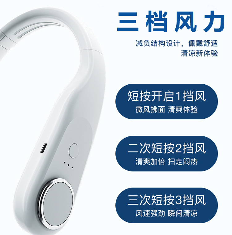 Một gã lười biếng với một cái quạt nhỏ của Mỹ đang gấp một cái quạt không lá.