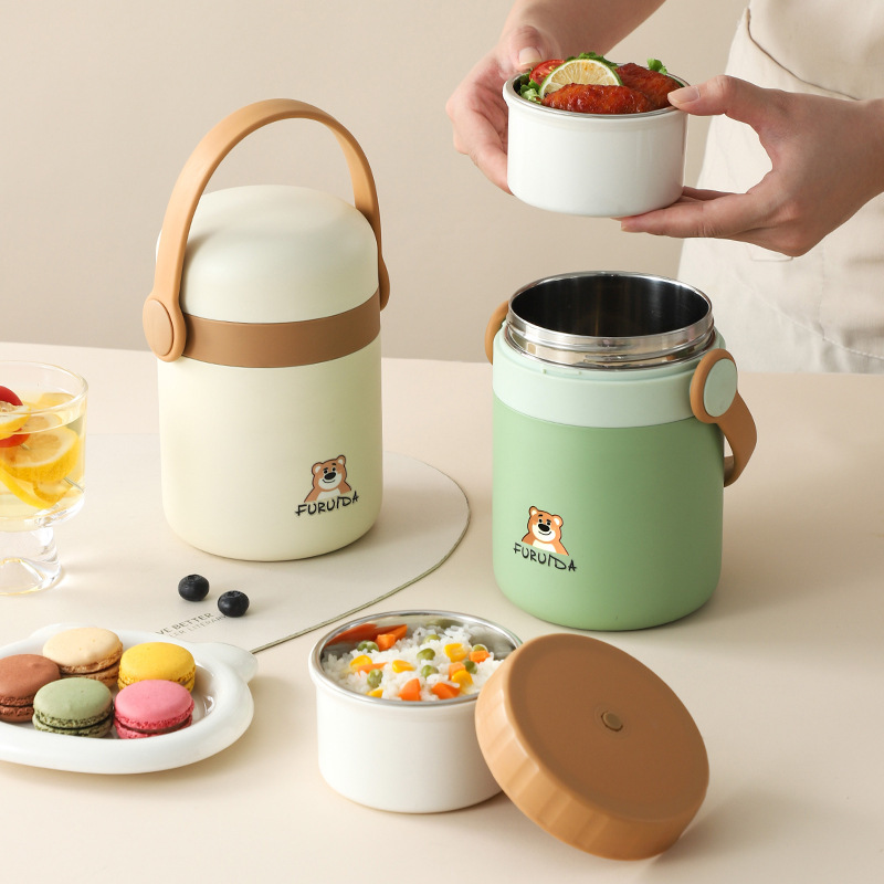 The hot lunch box 304, the stainless steel workman's kettle, a 24-hour hot bucket.