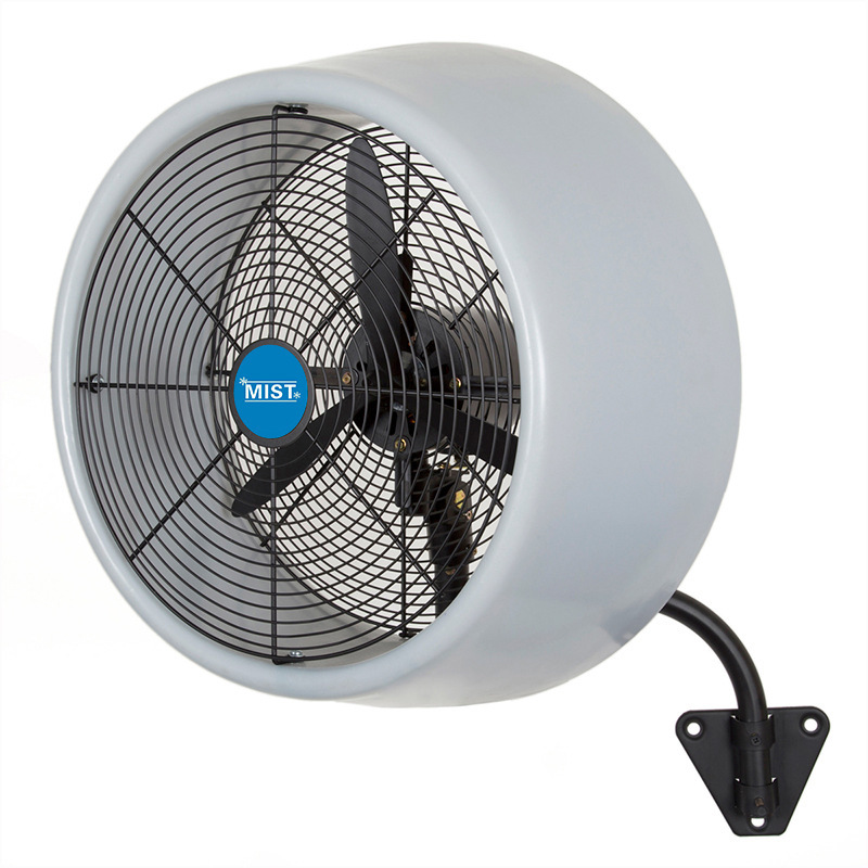 Toàn bộ bức tường quạt công nghiệp, với một bức tường mô-men xoắn cao, và một cái quạt bò lớn.