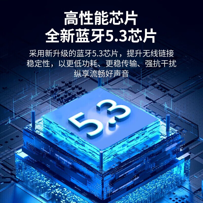 Tai nghe TWS mở rộng liên tục mà không có tai nghe có tiếng động là 5.3