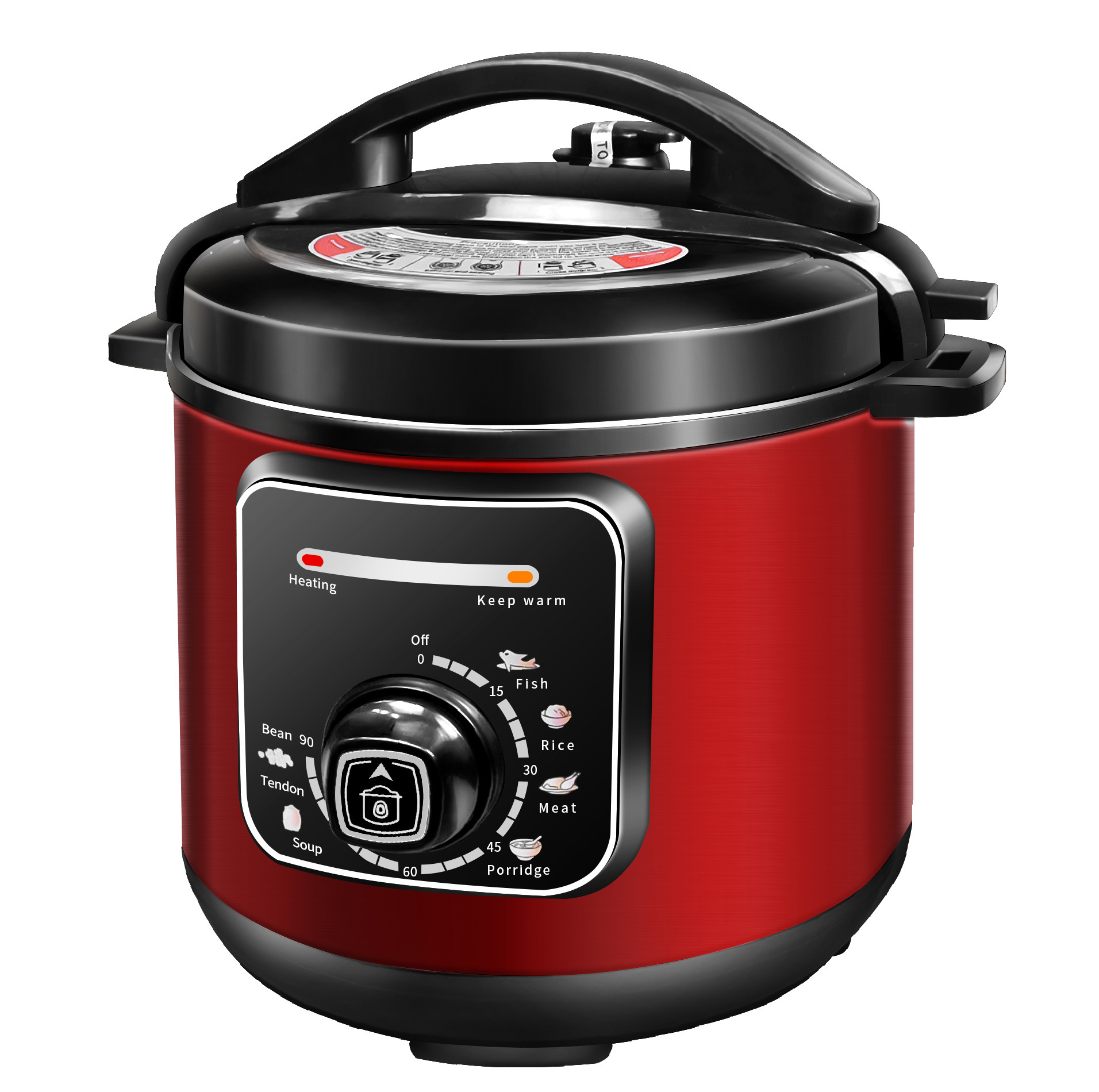 Cash-for-trade export power pressure pot Presure Cooker 6-litre Anglo-European standard