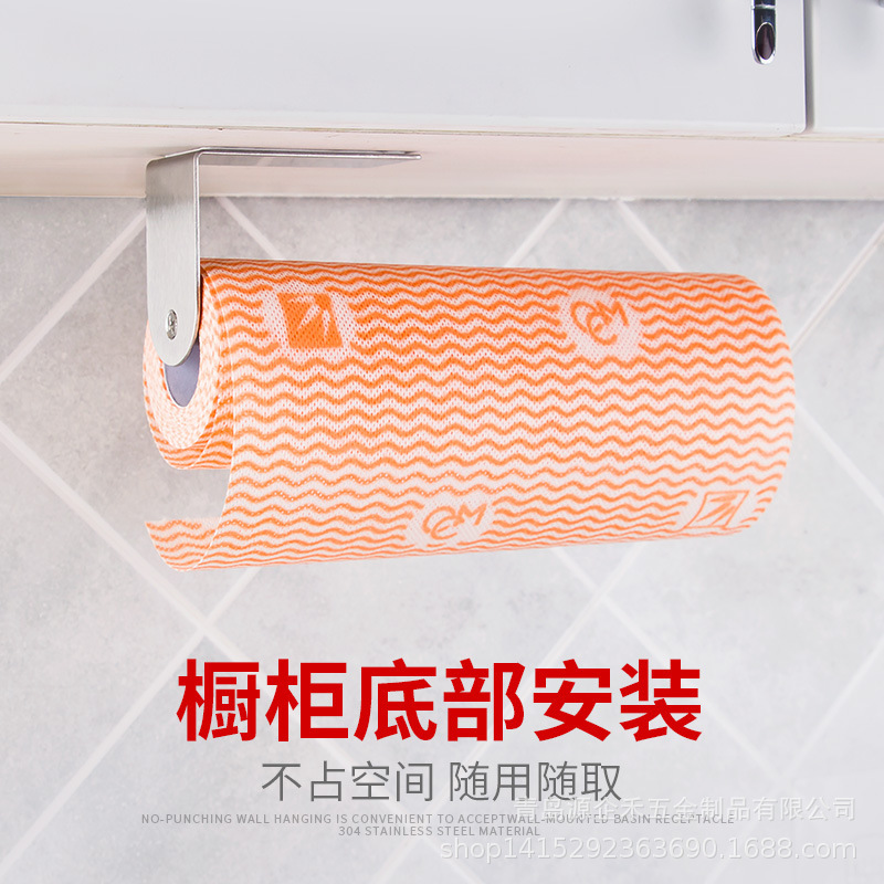 Khăn giấy, 304 nhà bếp bằng thép không rỉ, giá giấy, cuộn giấy.