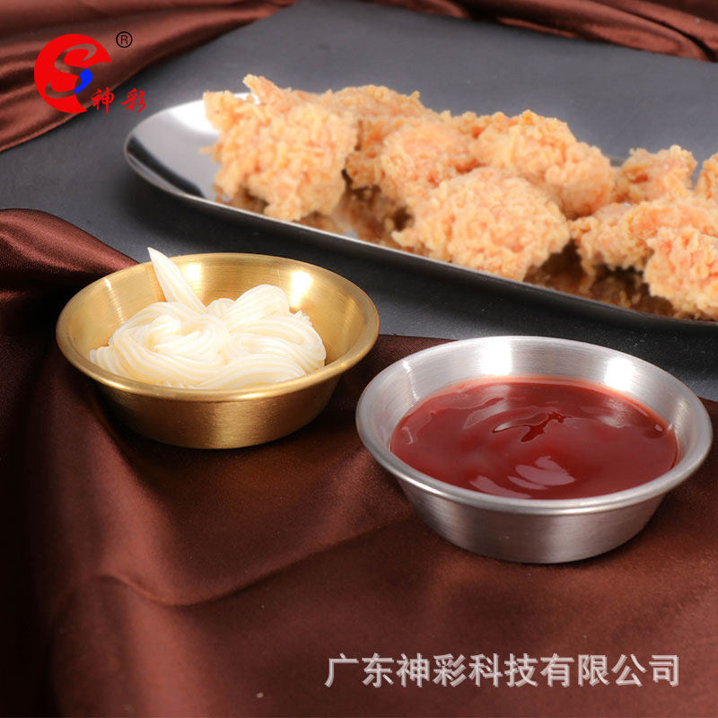 304 stainless steel sauce sauce sauce cup, sauce sauce plate, tomato salad.