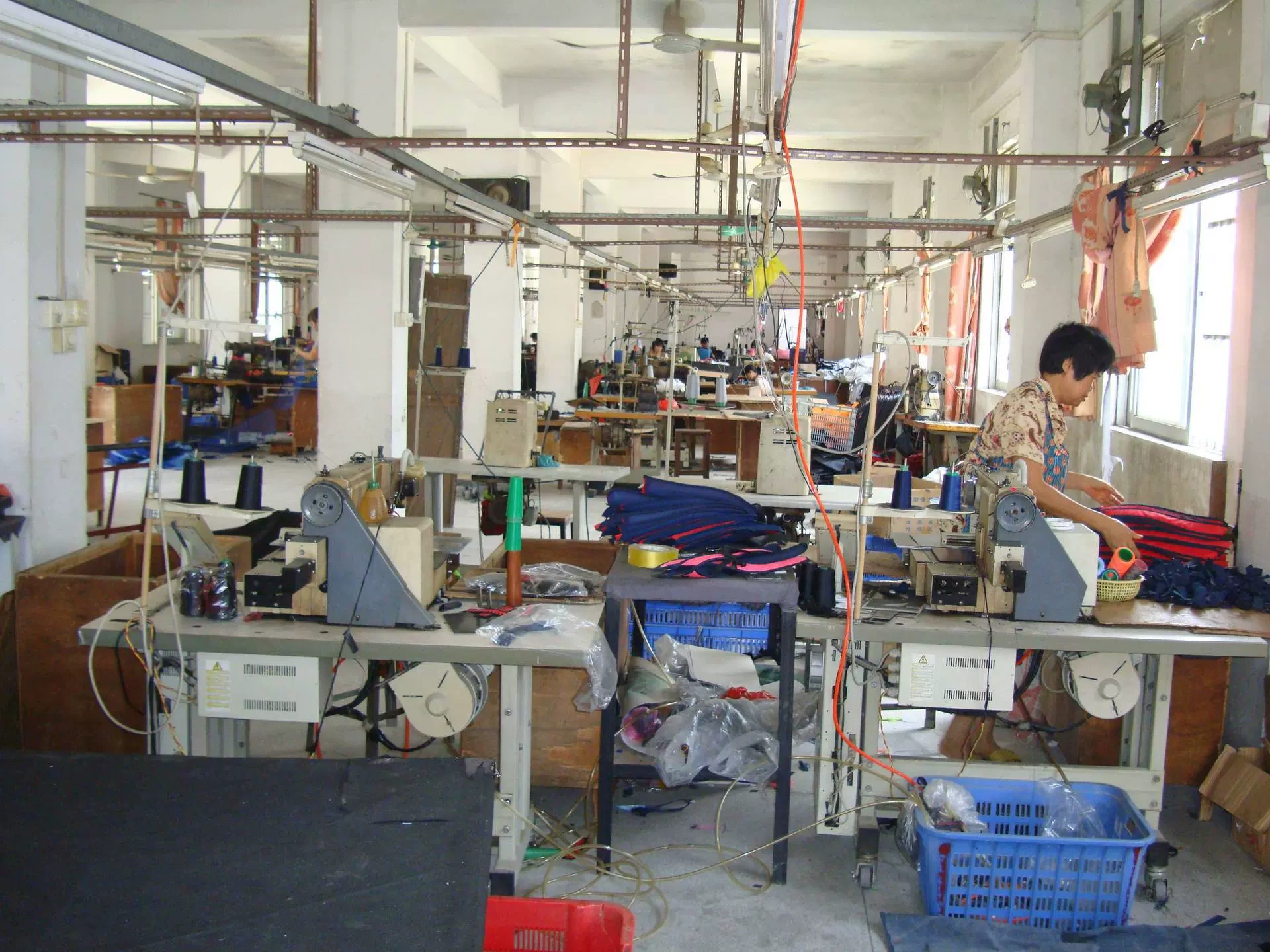 Eun Ping's handbag factory.