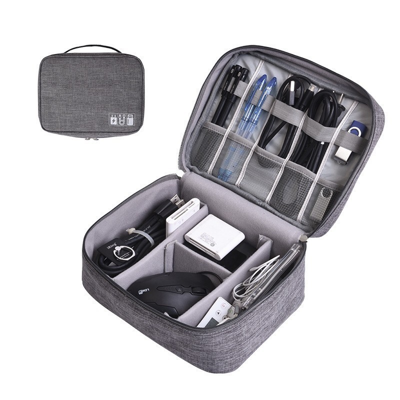 Anion data line charger bag, portable waterproof phone digital pack, direct sale.