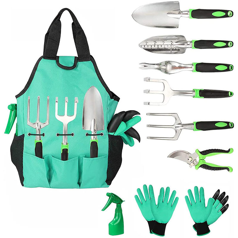 Công cụ vườn 11Pcs Đặt công cụ vườn