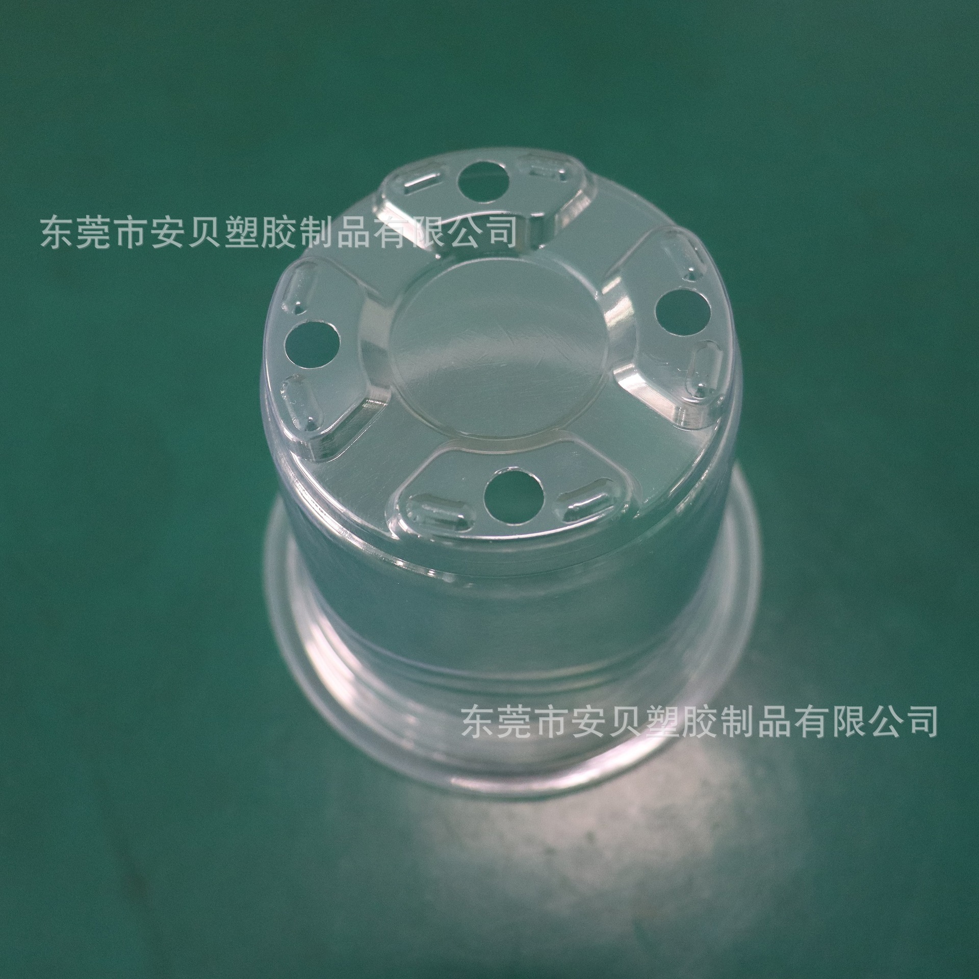 Những chiếc cốc trồng tia tán xạ trong suốt của những thùng có nhiều chất dinh dưỡng được tùy chỉnh