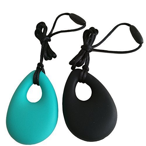 Silicon nhai dây chuyền và cảm giác người lớn nhai đồ chơi cảm giác với nỗi lo tự kỷ.
