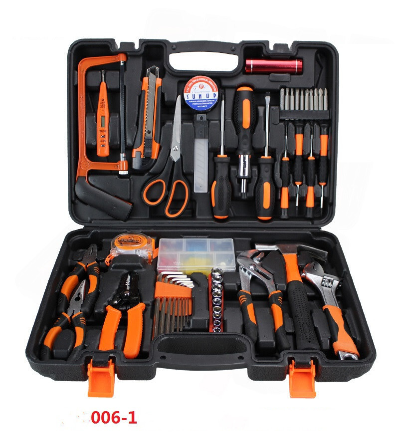 Wholesale of gift kits in hand kit of a combination of hardware kits for home-based car maintenance kits