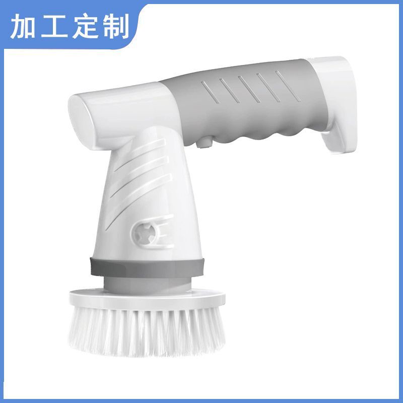 Customization of electrically charged cleaning brushes for household electrical kitchen cleaning tool tile glass scrubber mops