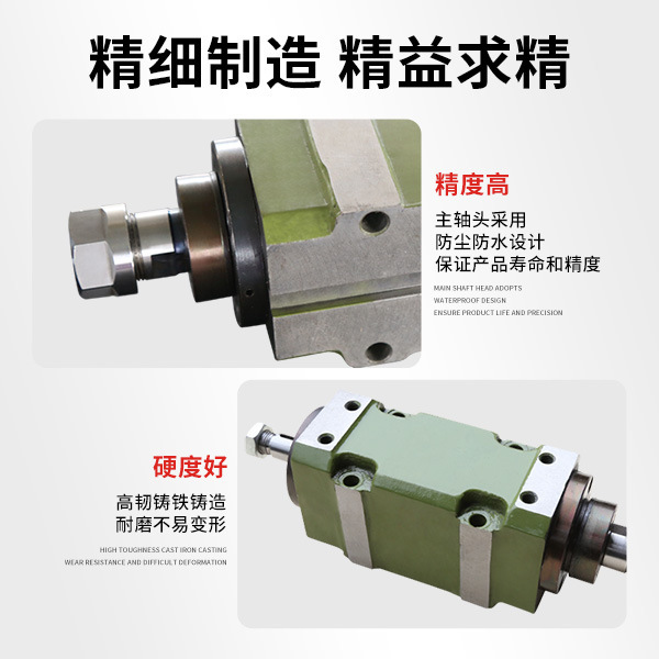 Non-standardized high-precision poaching drills CNC digitally controlled main axle