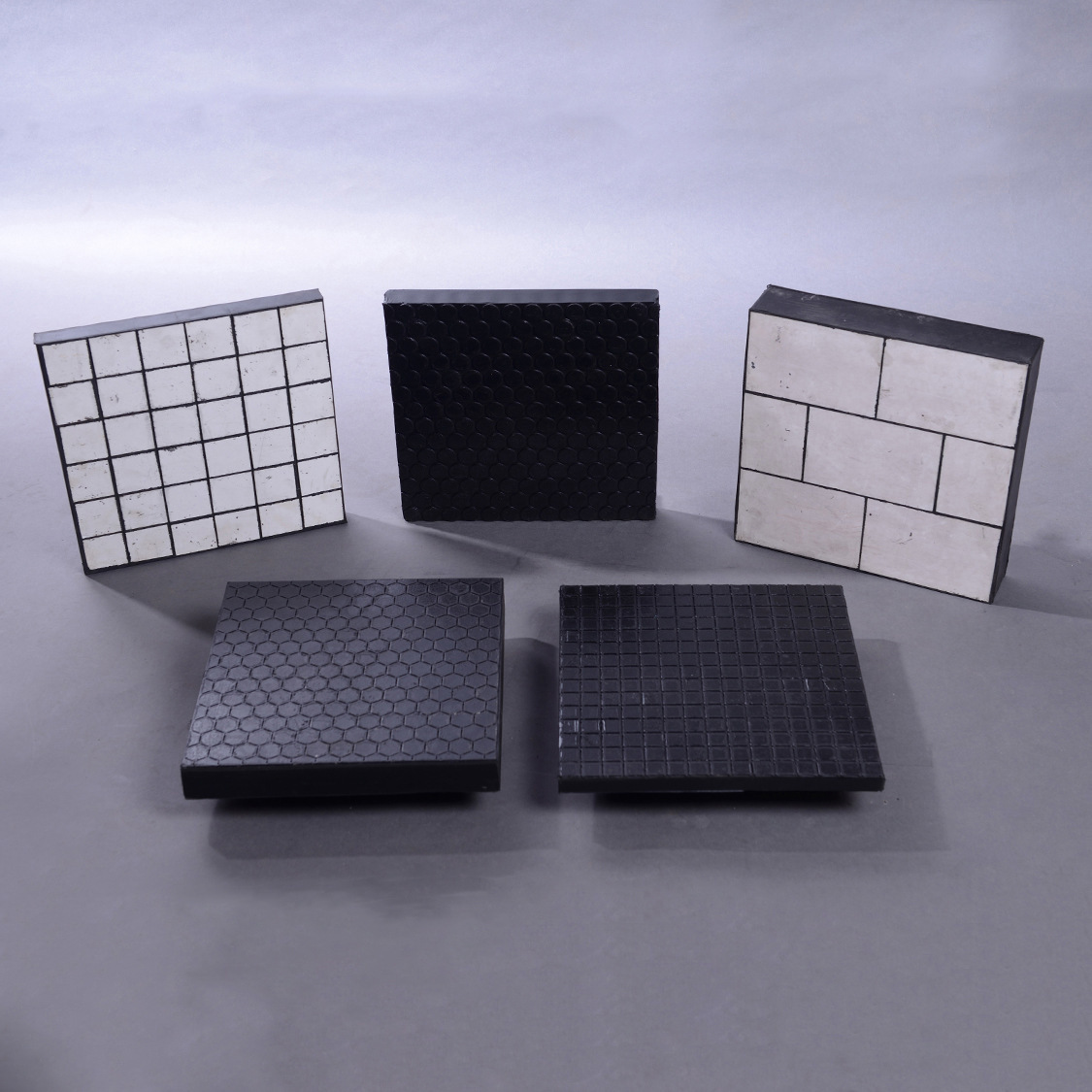 U-Pan produces three-to-one ceramic rubber composite plates less dense than steel plates.