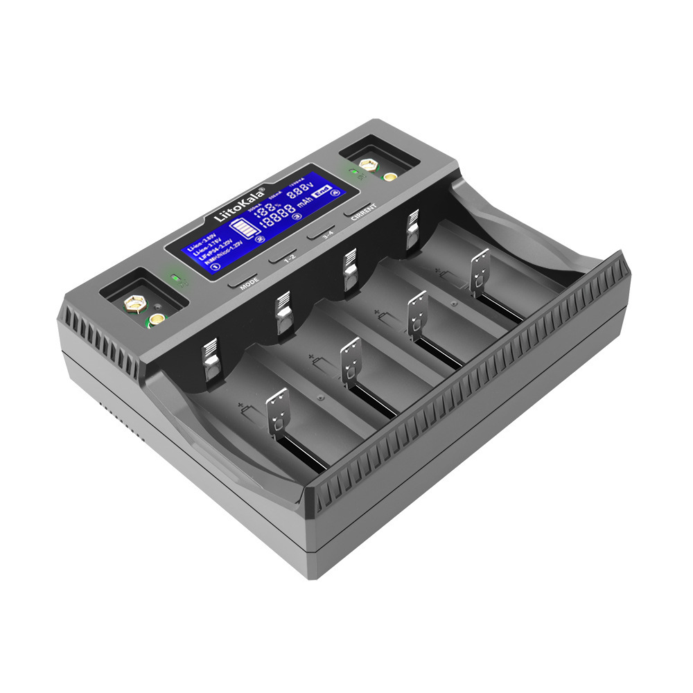 Wholesale of Liito Kala Lii-D4XL+car 18650/2170/26650 3.7V/3.2V chargers