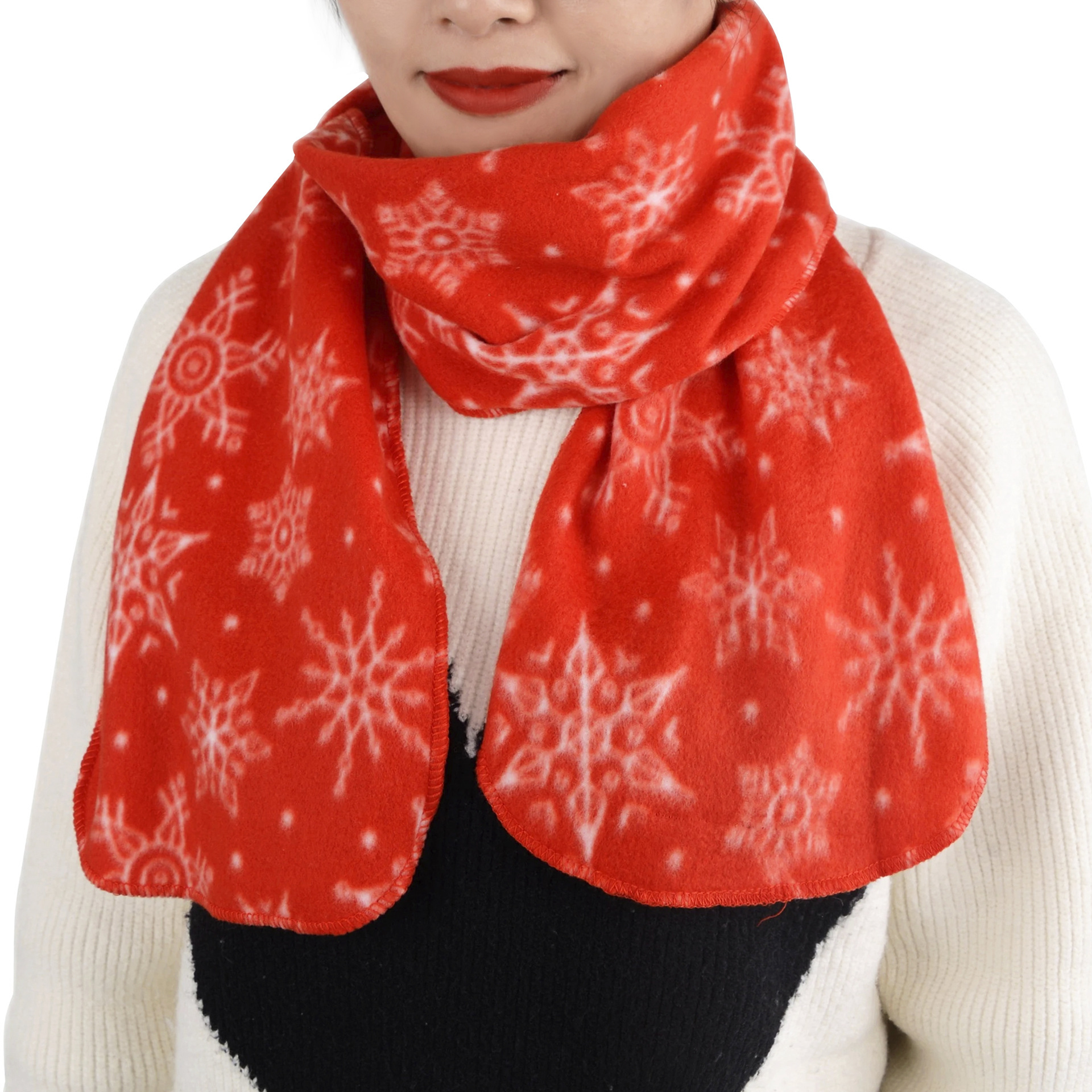 The Christmas scarf must be given in winter to keep the students warm for the holidays.