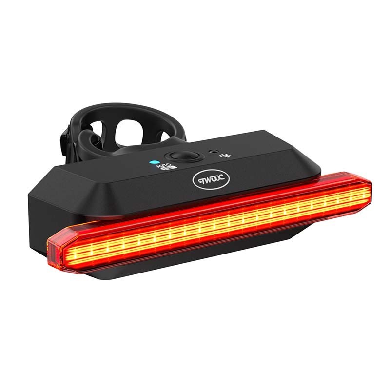 TWOOC bike COB taillights, smart brake lights, waterproof lights, cycling equipment parts, twooc new items.