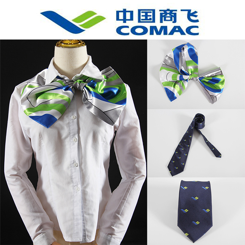 A tie, a scarf, an administrative tie for Chinese merchants and airlines, a scarf, a tie factory.