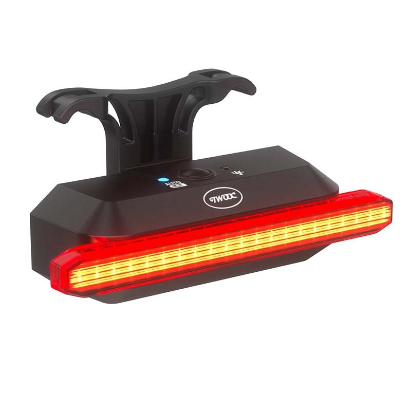 TWOOC bike COB taillights, smart brake lights, waterproof lights, cycling equipment parts, twooc new items.