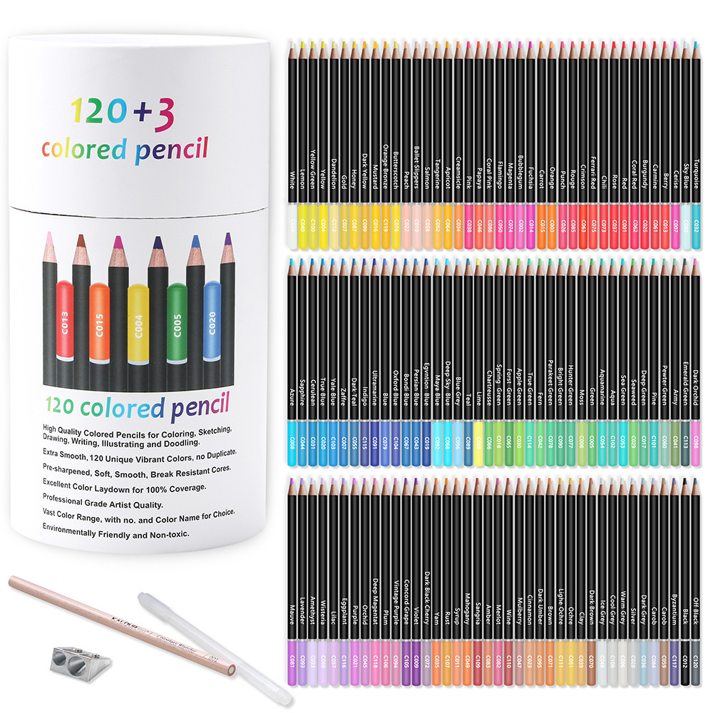 Direct sale for 120 colour-colored pencils, colour-colored, colour-coloured paint-painting kits