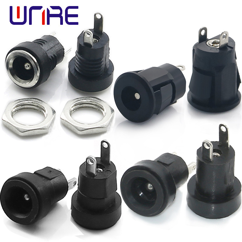 5521 dc parentage 12v large direct current 10a waterproof vertical thread DC-022bd round charge plugin