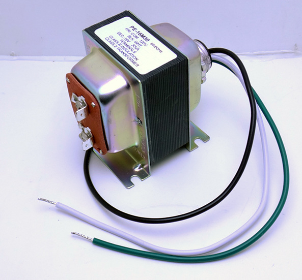 16V30VA power transformer for viewing doorbells.