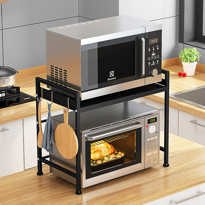 Các giá lò vi sóng bằng thép được tùy chỉnh để điều chỉnh tủ thức ăn nướng trong lò nướng