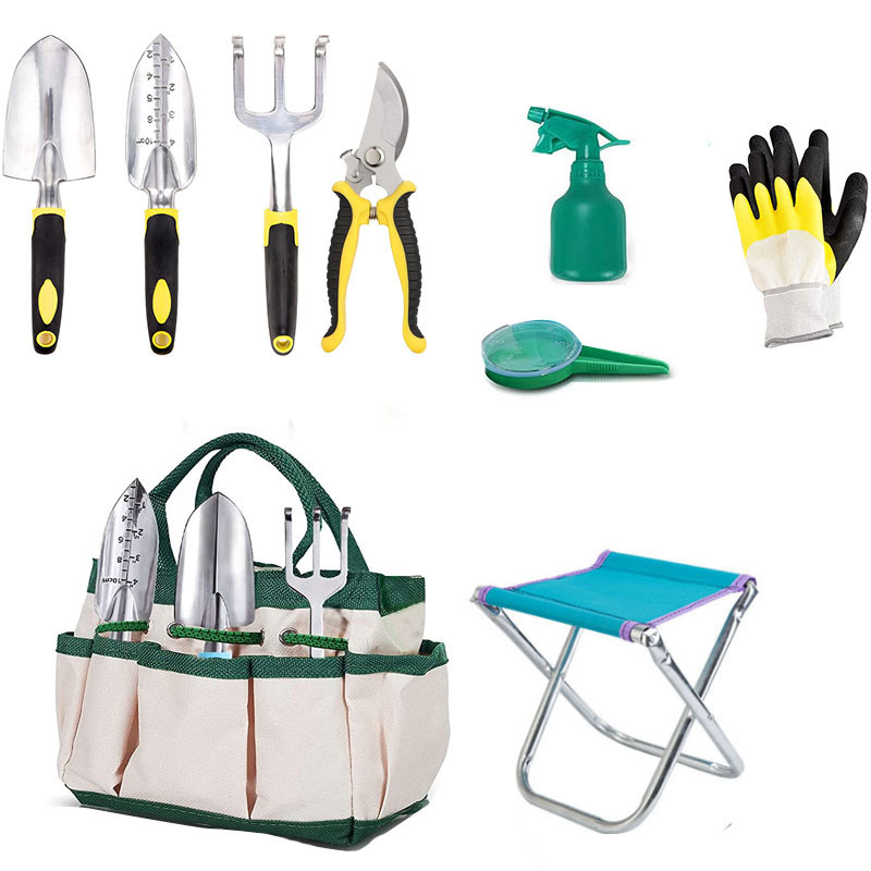 Công cụ vườn 11Pcs Đặt công cụ vườn