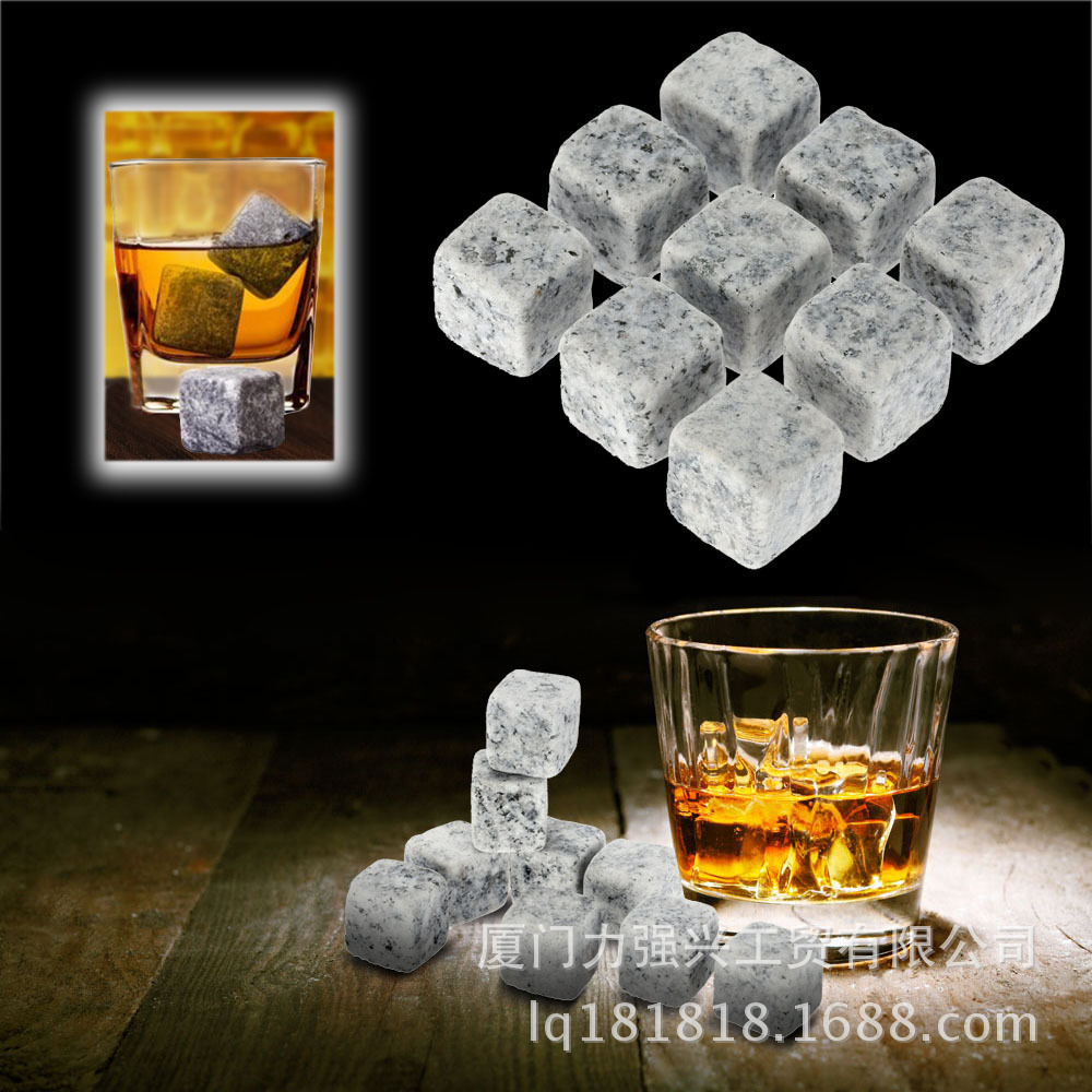 Chín viên đá, đá whisky.