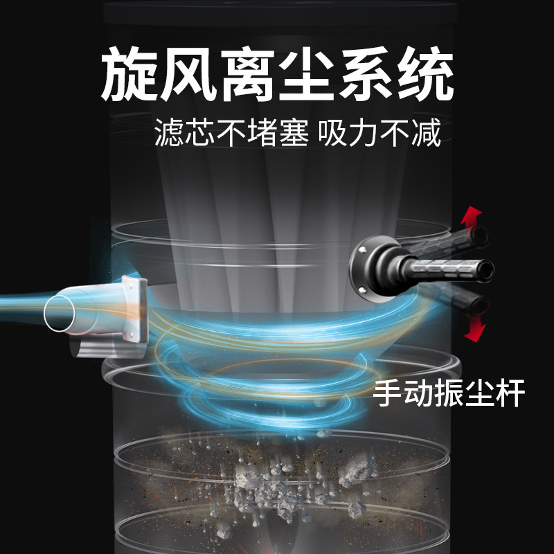 Tanjee X6 Industrial Cleans up vacuum cleaners with large commercial vacuum cleaners, high-power dust cleaners, commercial plants