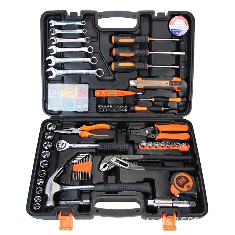 Wholesale of gift kits in hand kit of a combination of hardware kits for home-based car maintenance kits