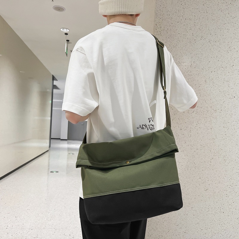 Customize multi-colour large-capacity canvass with a short coloured fashion.