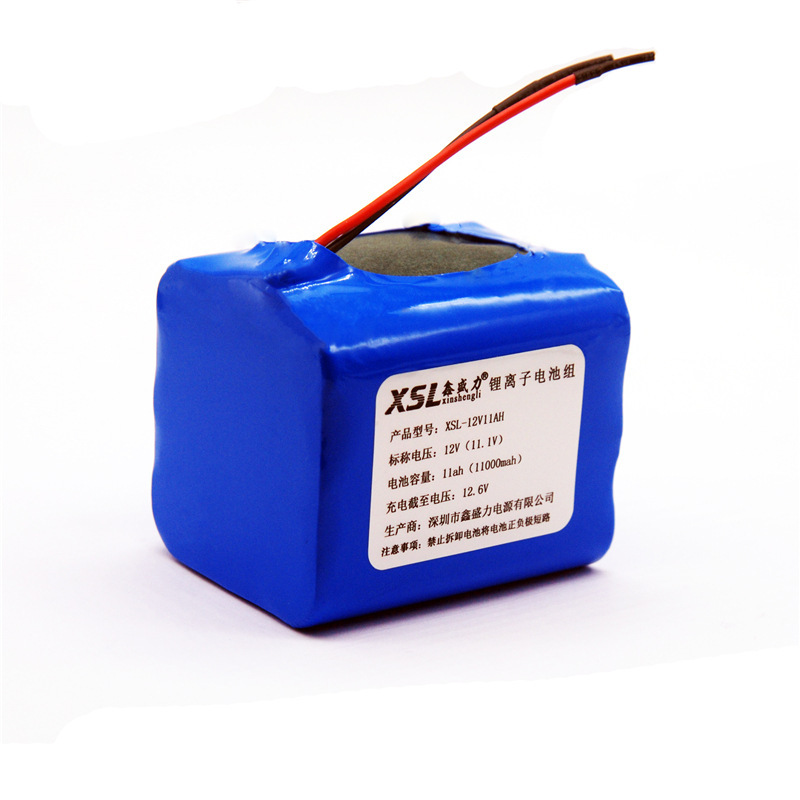 A strong 12V11ah battery, a headlight lithium battery, a mine light cell HID.