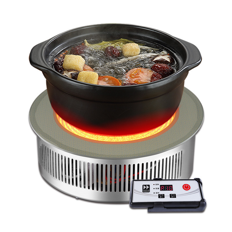 상업적인 뜨거운 남비 남비 보일러의 큰 티타늄 둥근 모양 embedding.