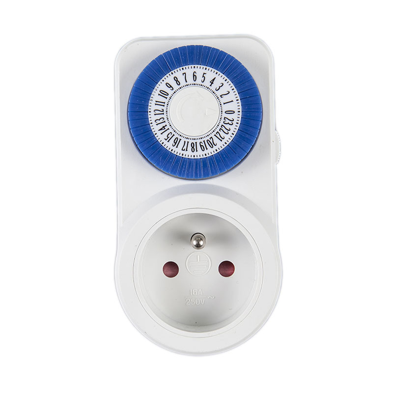 French multifunctional 24-hour mechanical timer plug-in home, time switch, plant direct sale.