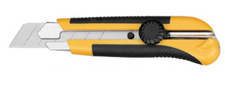 Supplyer, heavy lifting knife, 25 mm tool knife, double-colour plastic.