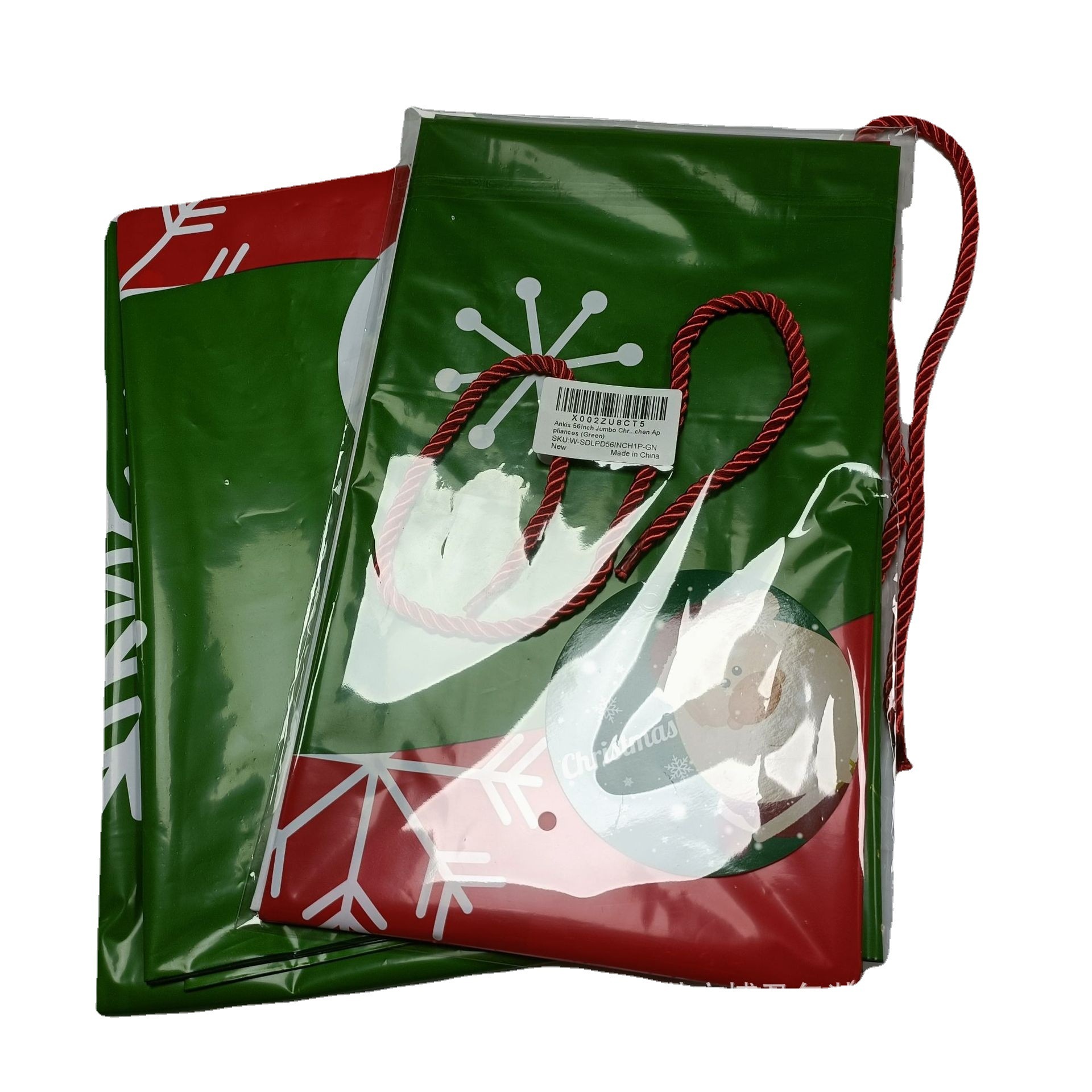 A Amazon super-sized plastic PE36*4436*56E Christmas gift bag bag