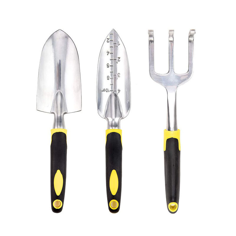 Ba tập hợp của tất cả các aliminium bộ dụng cụ vườn hợp kim cho các cây 's trực tiếp vườn công cụ