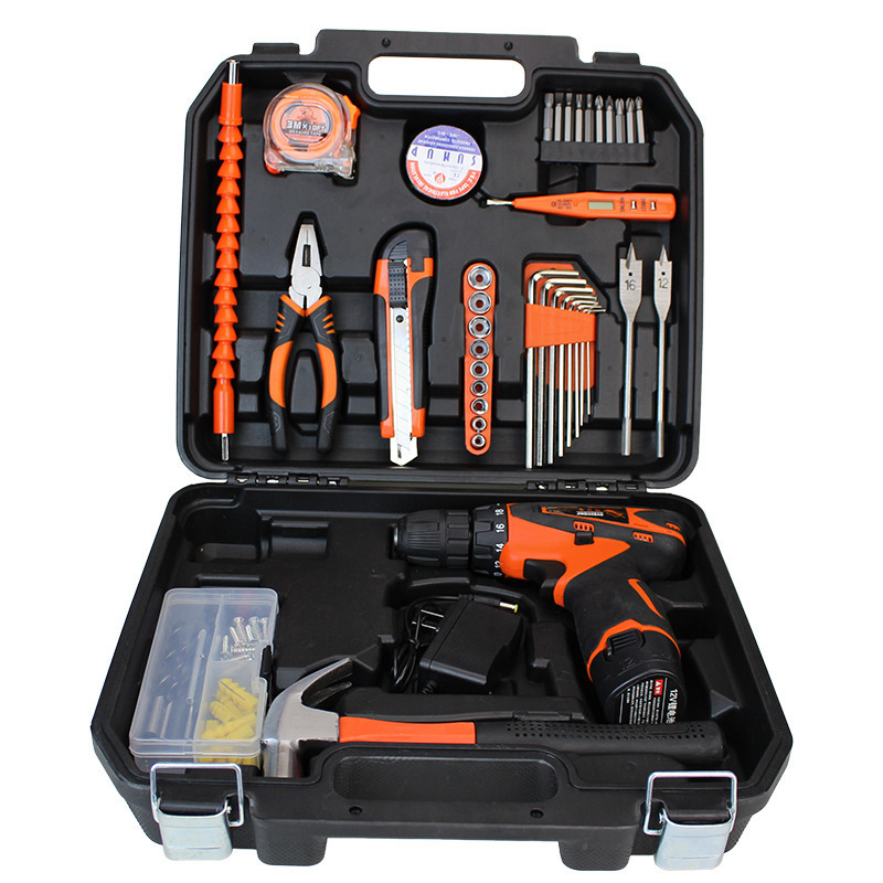 A daily household maintenance kit for a wholesaler who sells direct sales of thermal lithium power drills.