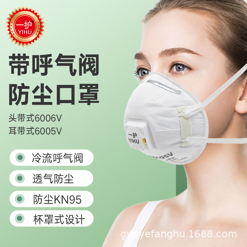 I have 6005 V 6606 V for second-hand smoke protection against haze weather masks with respiratory valves