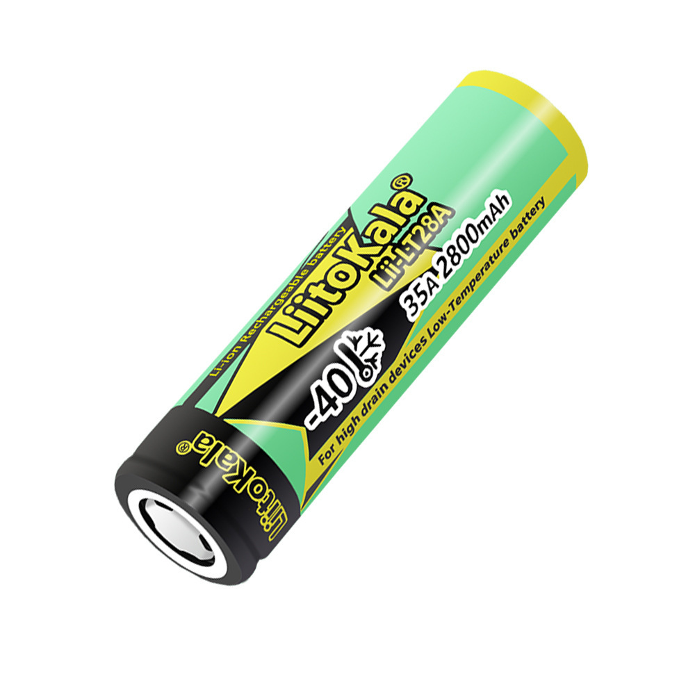 Pin lithium nhiệt độ thấp Liito Kala Lii-LT28A 18650 2800 mAh được sạc đầy