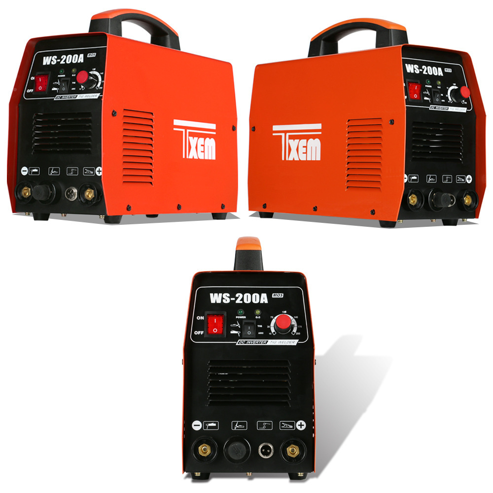 WS-200A portable home-based 220V stainless steel welder, both live supply arc machines