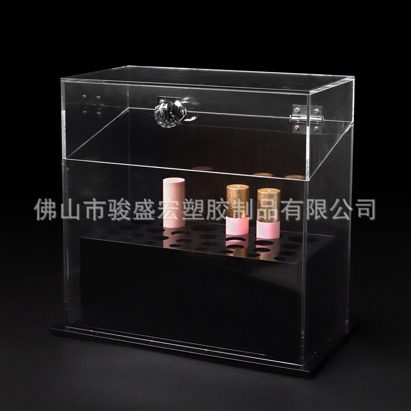 Akley box cosmetics box colour transparent pmma organic glass panel presentation box