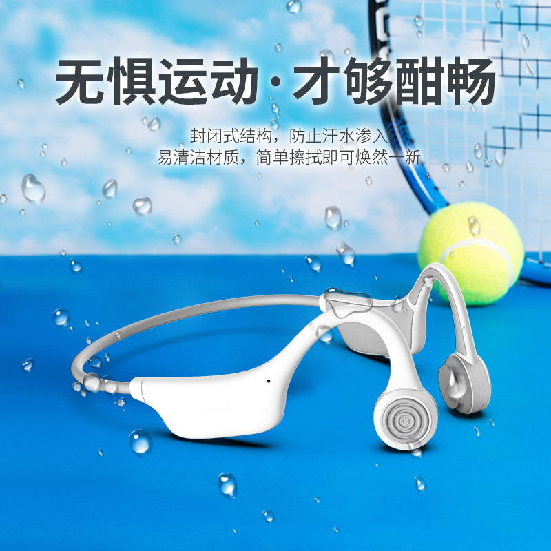 Những cái đầu Nimigo đang đeo một cái điện thoại cảm giác bằng răng xanh, chuyển động IPX6 không thấm nước, và bộ chuyển đổi tiếng ồn.