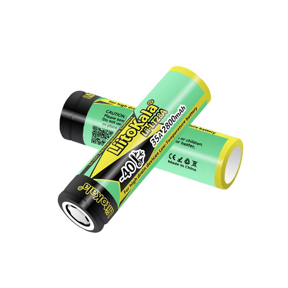 Pin lithium nhiệt độ thấp Liito Kala Lii-LT28A 18650 2800 mAh được sạc đầy