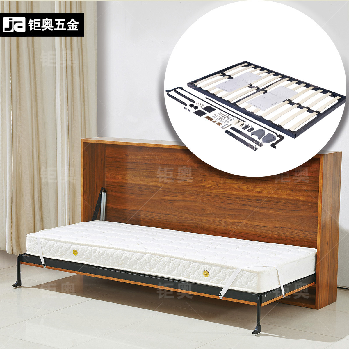 The factory's wholesale wallbed invisible bed, hardware fittings.