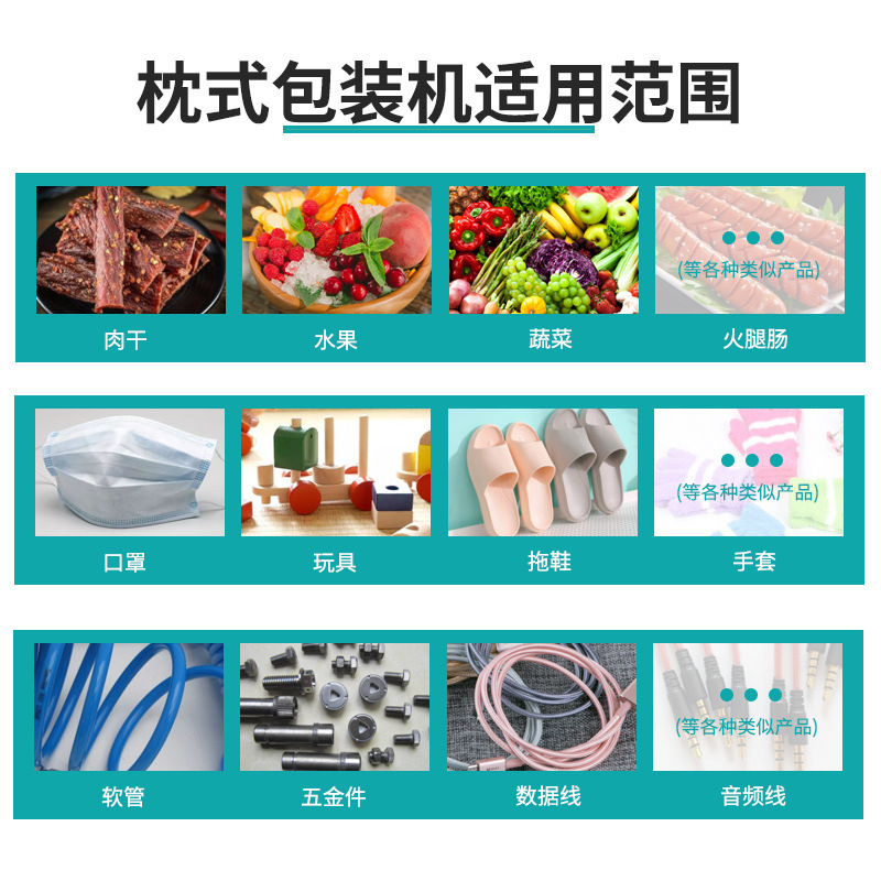 Full auto-service pillow one-time mask stand-alone KN95 bag sealer