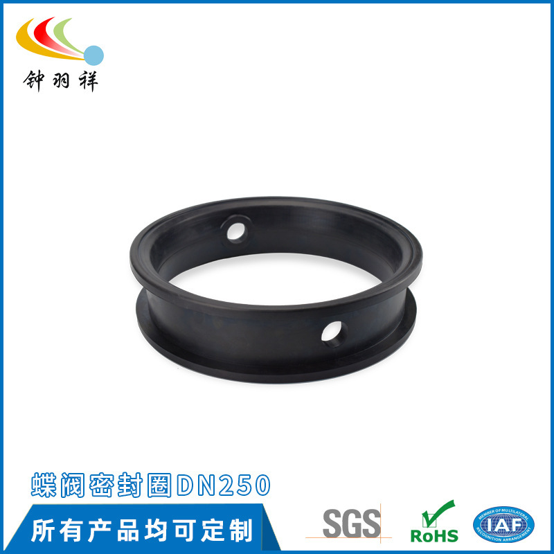 ปรับแต่งค่า EPDM ซีลแหวน DN250 สําหรับอุปกรณ์ผนึกแหวน