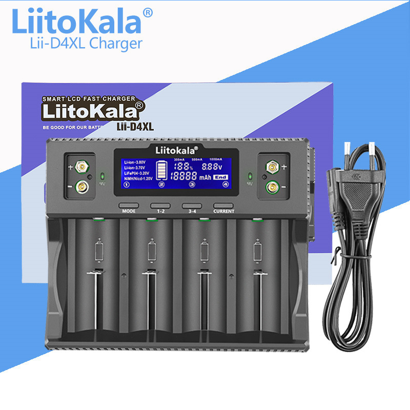 Liito의 도매 Kala Lii-D4XL 18650/2170/3270/26650 3.7V/3.2V 제품 설명