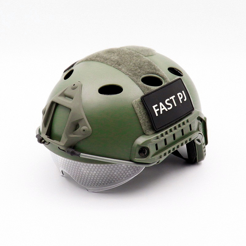 Fast PJ-style tactical helmet.