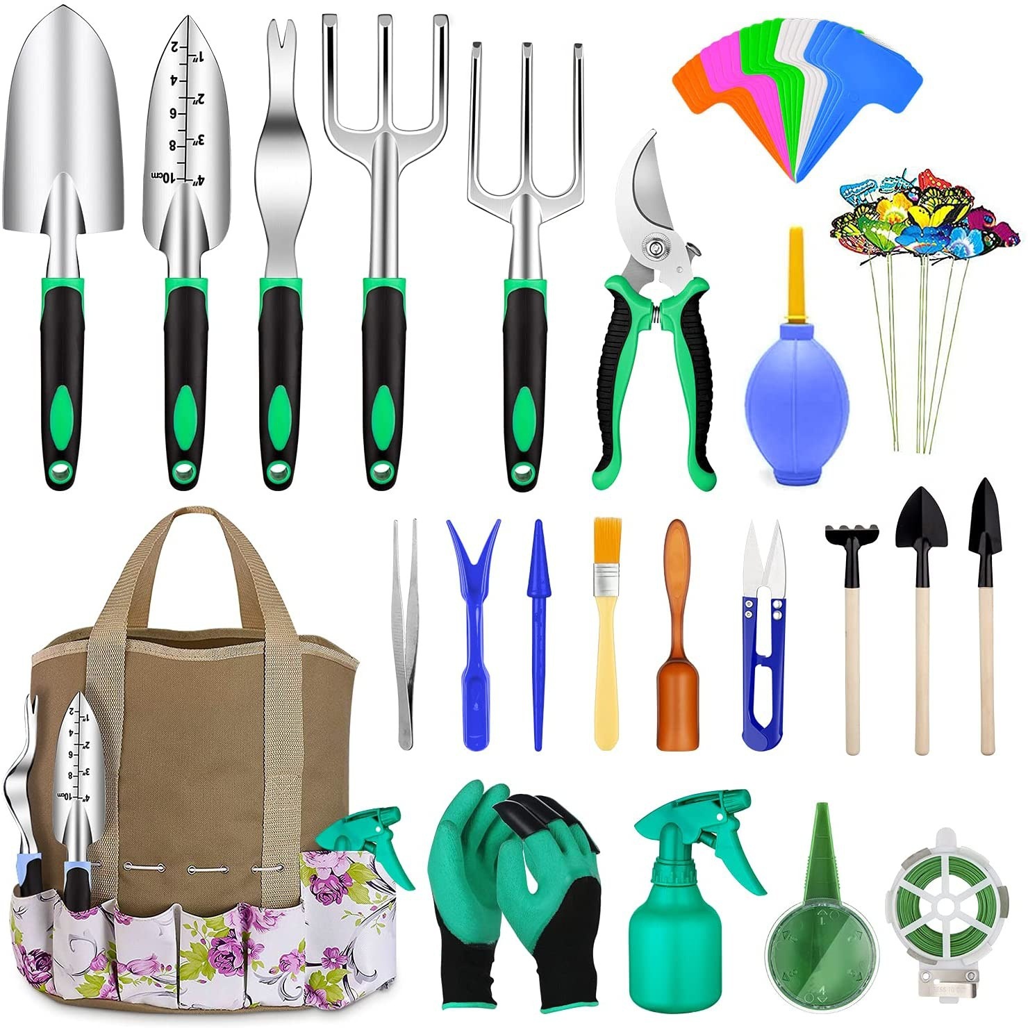 Chuyển đổi trực tiếp các gói công cụ vườn 31 Pcs Garden Set